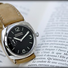 panerai 337 sur bracelet montre cuir canotage modèle kalliste