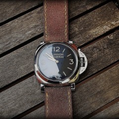 panerai 372 sur bracelet montre cuir canotage modèle saint pierre