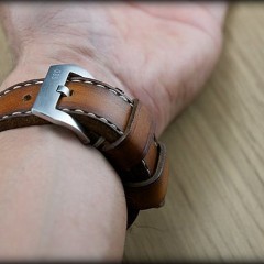 bracelet montre cuir canotage modèle orcade