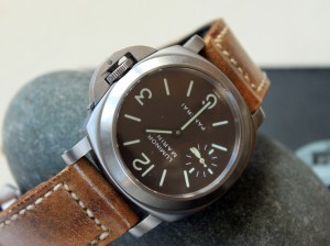 panerai 118 sur bracelet montre cuir ammo