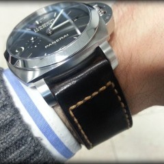 panerai 312 sur bracelet montre cuir canotage modèle achill