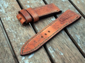 bronzo et bracelet montre cuir ammo