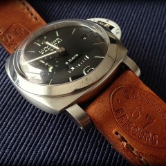 panerai 233 sur bracelet montre cuir ammo