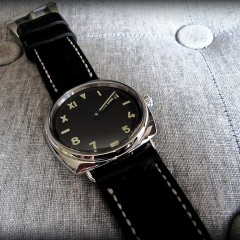 panerai 448 sur bracelet montre cuir canotage modèle dalkey