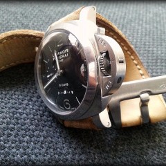 panerai 233 sur bracelet montre cuir canotage modele kalliste