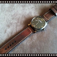 panerai 532 sur bracelet montre cuir canotage modele soldier key