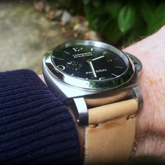 panerai sur bracelet montre cuir ammo