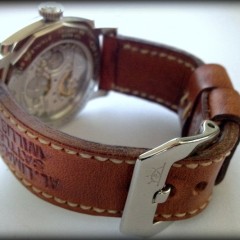 panerai radiomir sur bracelet montre cuir ammo