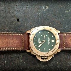 Panerai Bronzo sur strap ammo vieilli