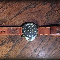 panerai sur strap ammo canotage