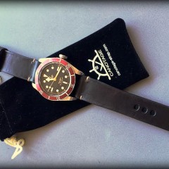 tudor black bay sur strap ammo canotage