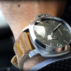 panerai sur bracelet montre old cudjoe key