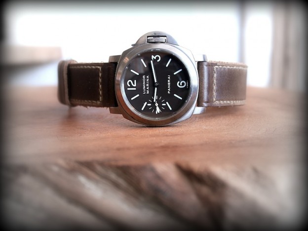 panerai 118 sur strap cordovan hornby