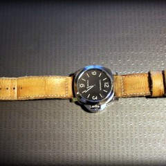 panerai sur bracelet montre old cudjoe key