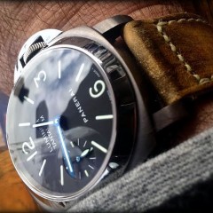 panerai sur bracelet montre old cudjoe key