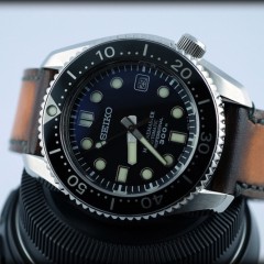 seiko marinemaster sur bracelet montre patiné