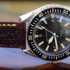 omega seamaster sur strap ammo