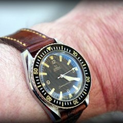 omega seamaster sur strap ammo