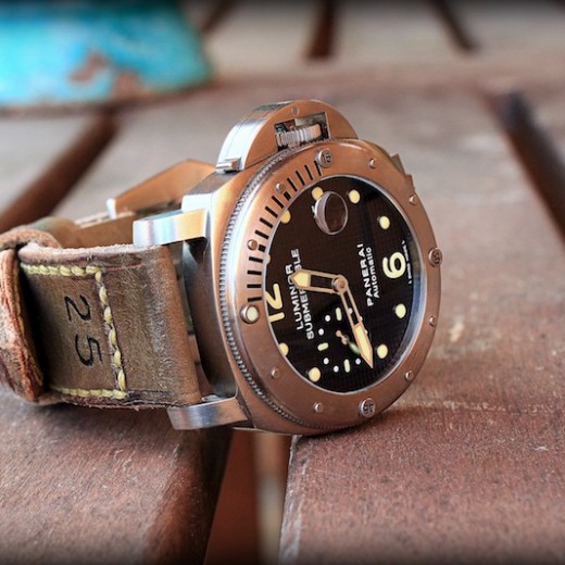 panerai 25 sur strap old tottem key