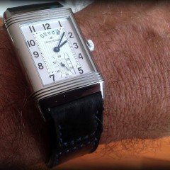 jaeger lecoultre sur bracelet montre canotage