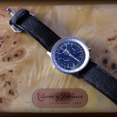 breitling navitimer sur bracelet requin morgan