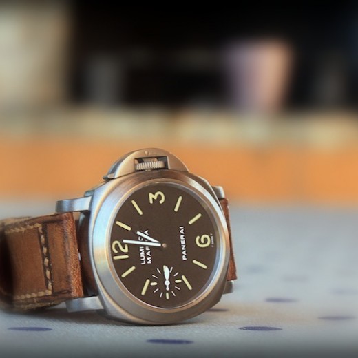 panerai 40B sur strap ammo