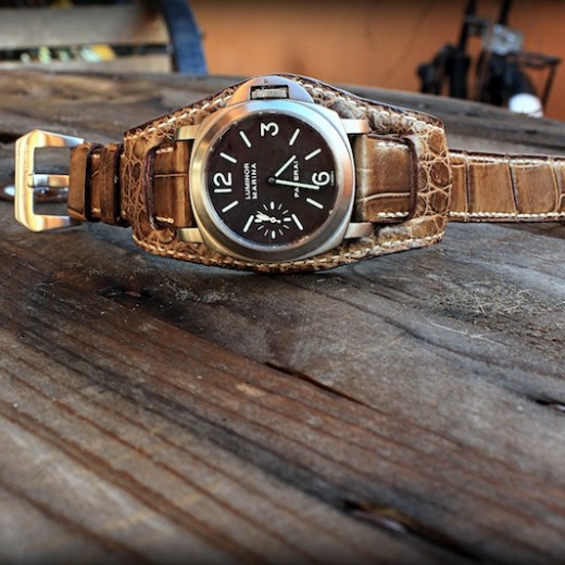 panerai sur strap bund alligator vanuatu arabica