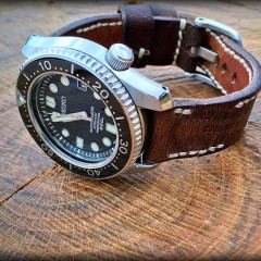 seiko marinemaster sur bracelet ammo canotage