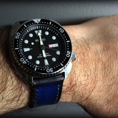 seiko turtle sur bracelet patiné lofoten