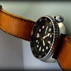 seiko turtle sur bracelet montre ambra