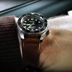 seiko turtle sur bracelet montre ammo