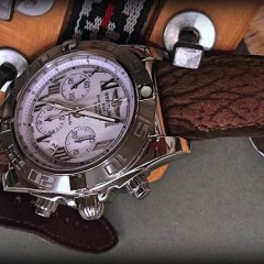 breitling sur strap morgan canotage