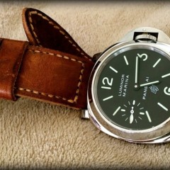 panerai sur strap ammo canotage