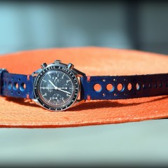 omega speedmaster sur bracelet rallye man canotage