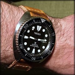 seiko turtle strap old cudjoe key