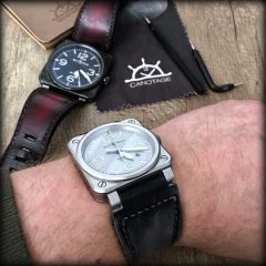 bell & ross et bracelets patinés