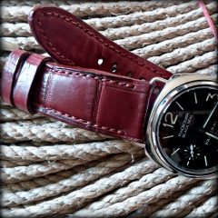 panerai radiomir sur bracelet montre Vanuatu rouge